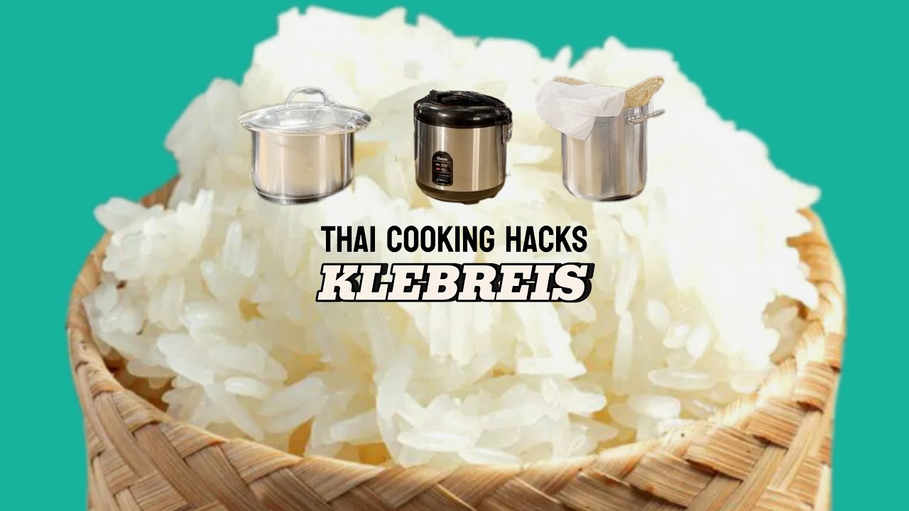 🇹🇭🍚 Thai Cooking Hacks 12 | 3 Methoden, Klebreis perfekt zu garen! ✨