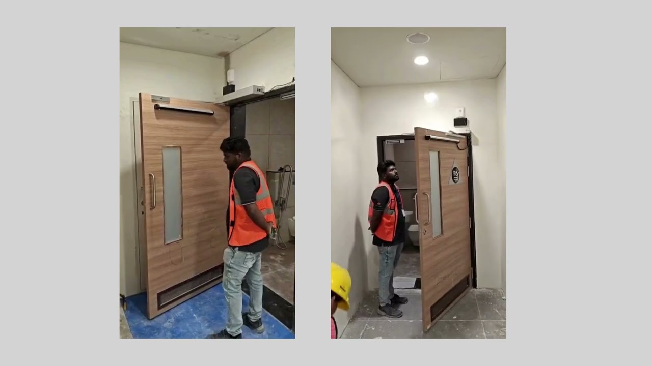 Delivered & Installed dormakaba’s Restroom Solution for Physically challenged Individuals
