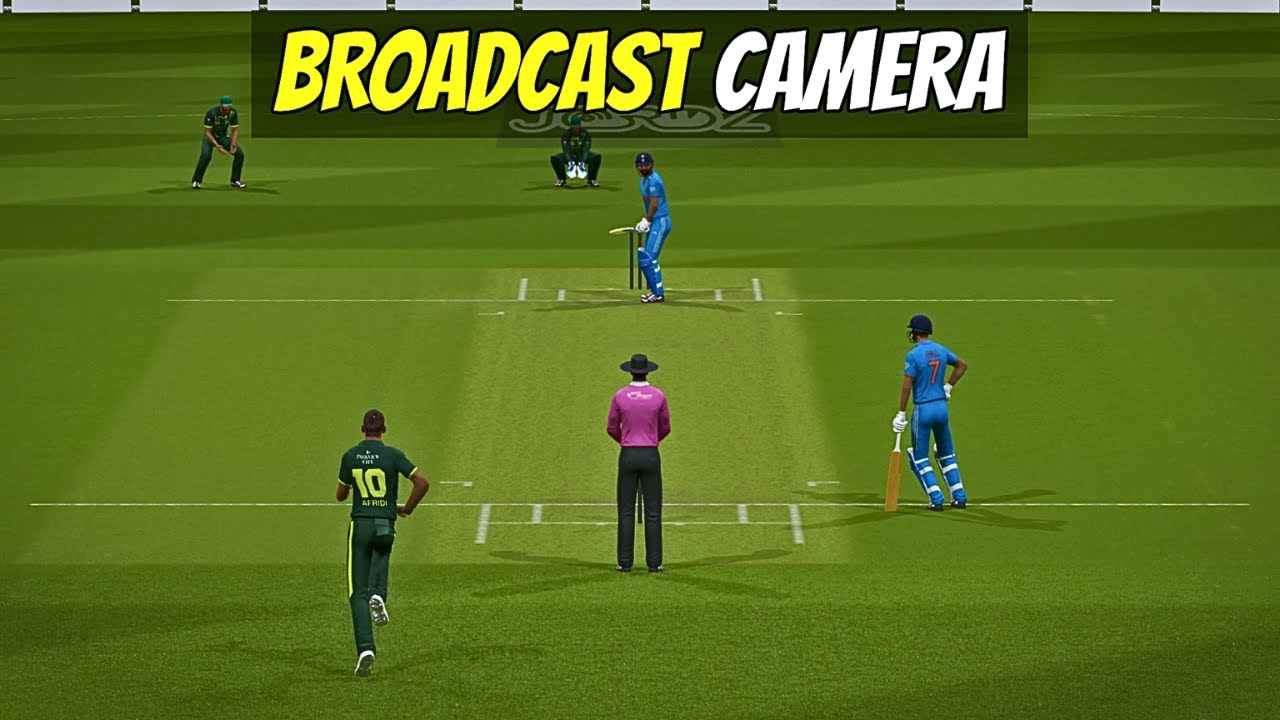 India Vs Pakistan Dynamic Broadcast Camera | CRICKET 24