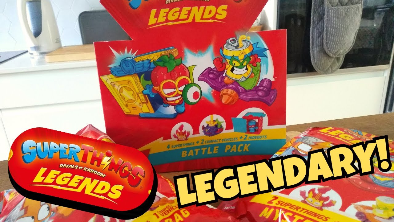 SUPERTHINGS LEGENDS UNBOXING! ⚡️🔥 NEW SERIES IS HERE! #superthings #superthingslegends
