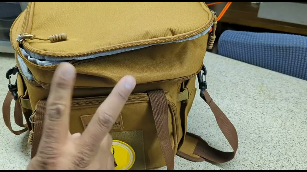 HSHRISH Tactical Lunch Bag, Large Expandable Lunch Box for Men Review, Useless to keep temperature