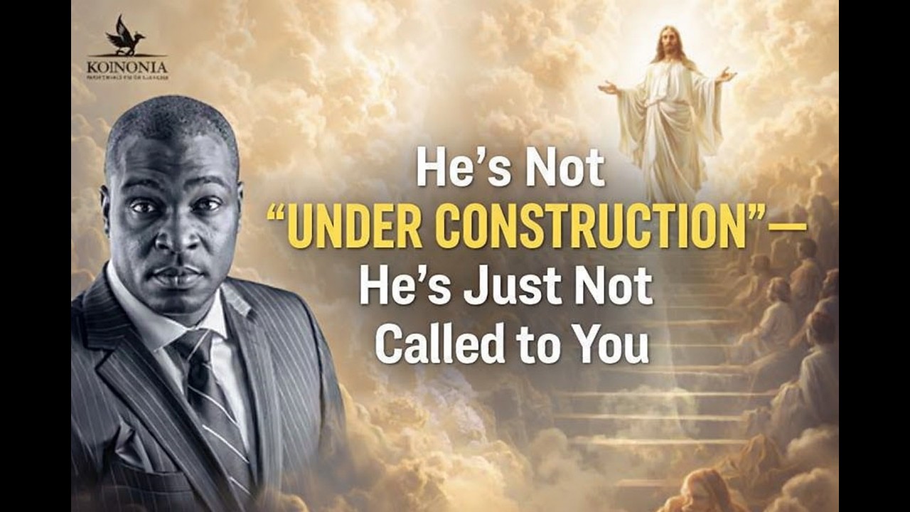 HE’S NOT “UNDER CONSTRUCTION” — GOD NEVER CALLED HIM TO YOU | APOSTLE JOSHUA SELMAN