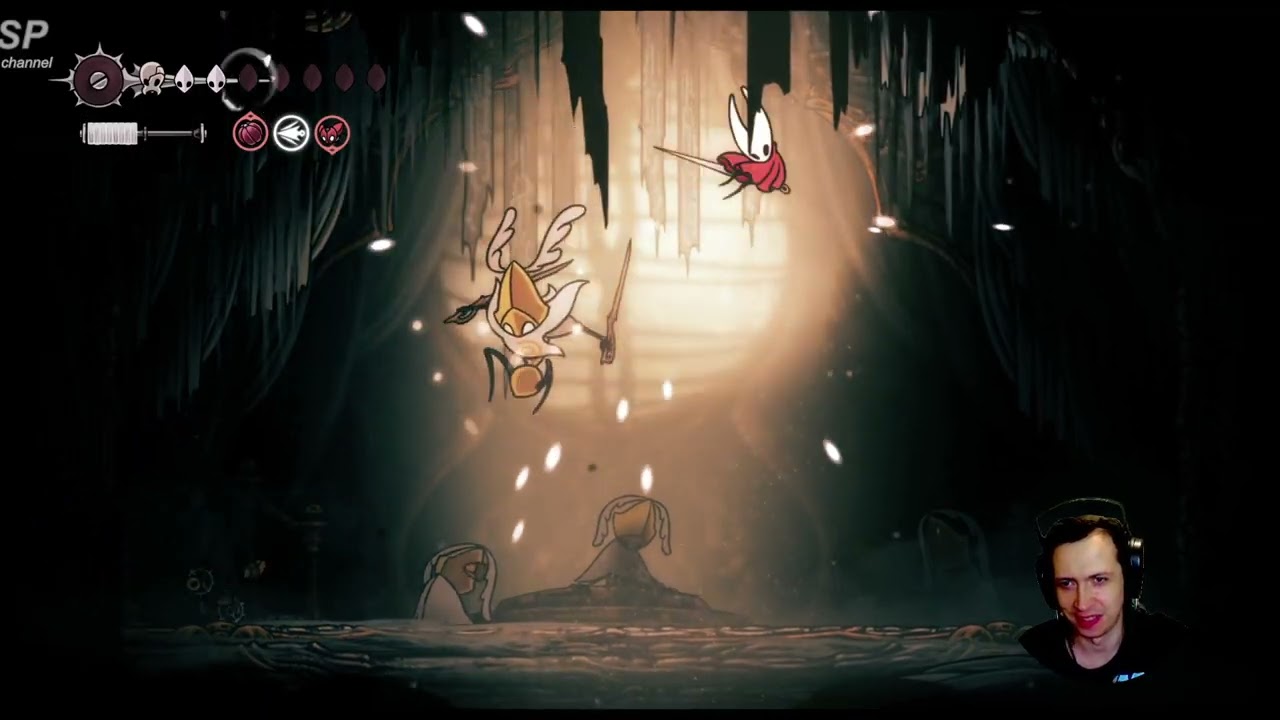 Играю в Hollow Knight: Silksong -  let's play pt9 Электрическая нора и по�