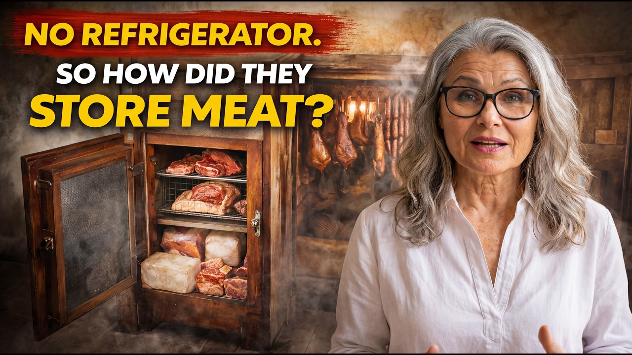 How Families Stored Meat before Refrigerators in 90s