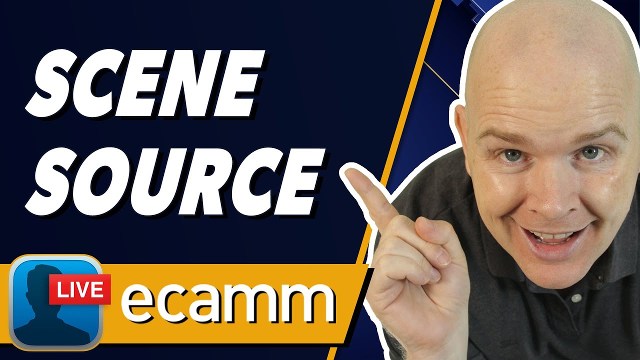 How and when to use Scene Sources in Ecamm Live