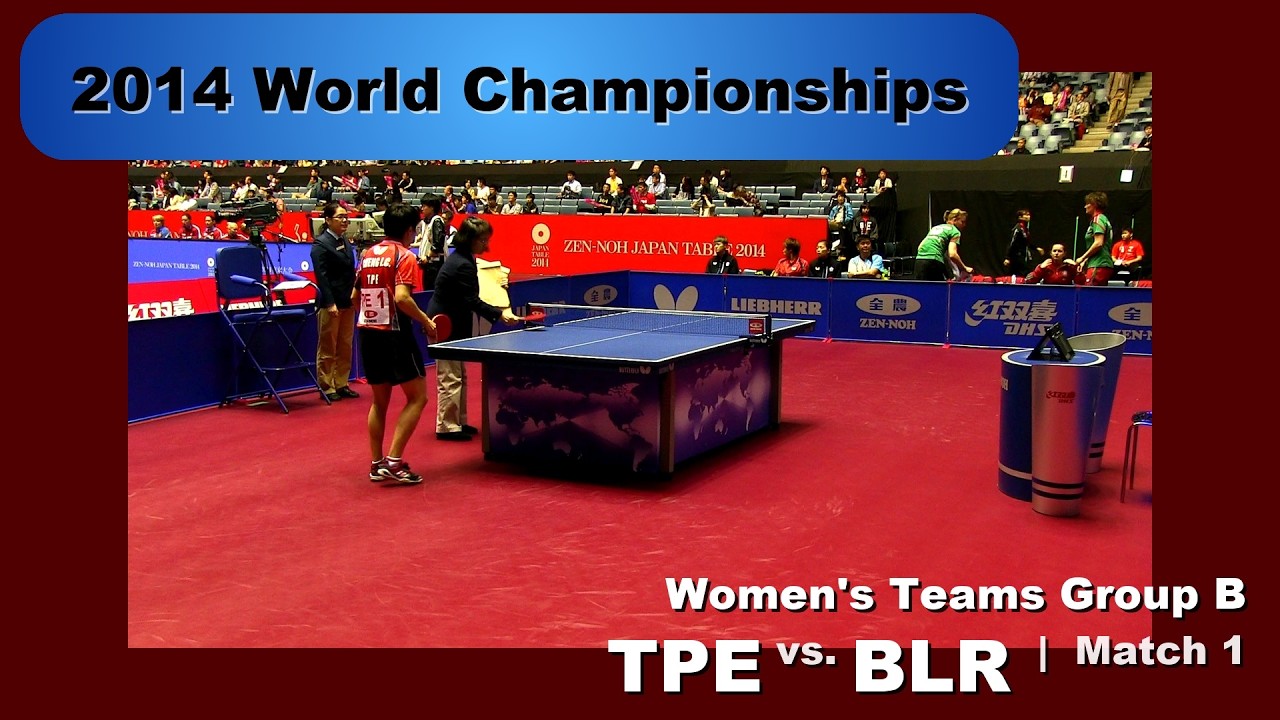 2014 WTTC Women's Team - Group B: TPE - BLR Match 1:  Cheng I-Ching v Alexandra Privalova