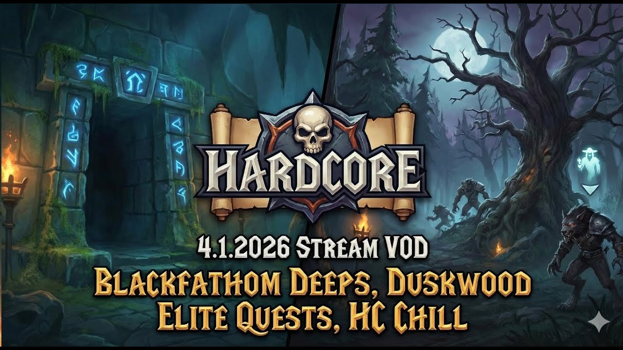 HC - - Duskwood Elites, BFD a nedelni chill na priestovy #worldofwarcraft #wowclassic #hc