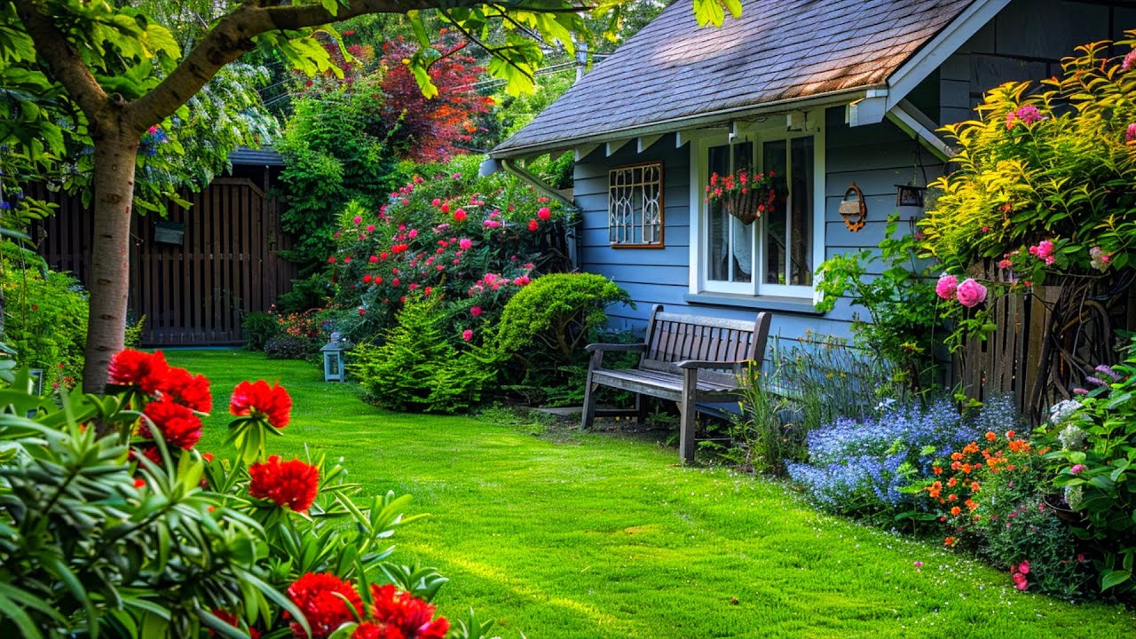 Classic Rustic Garden 2025: Spring with Fragrant Flowers and Nostalgic Vintage Vibes