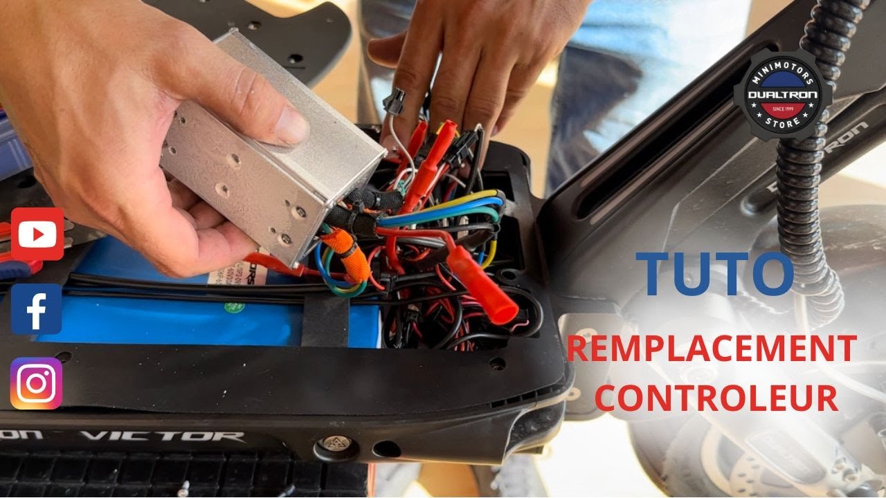 Tuto remplacement Controleur Dualtron Victor