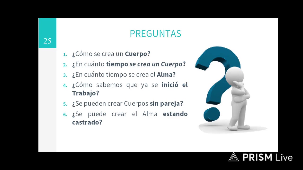 CÓMO SE FABRICA ALMA Y ESPÍRITU.