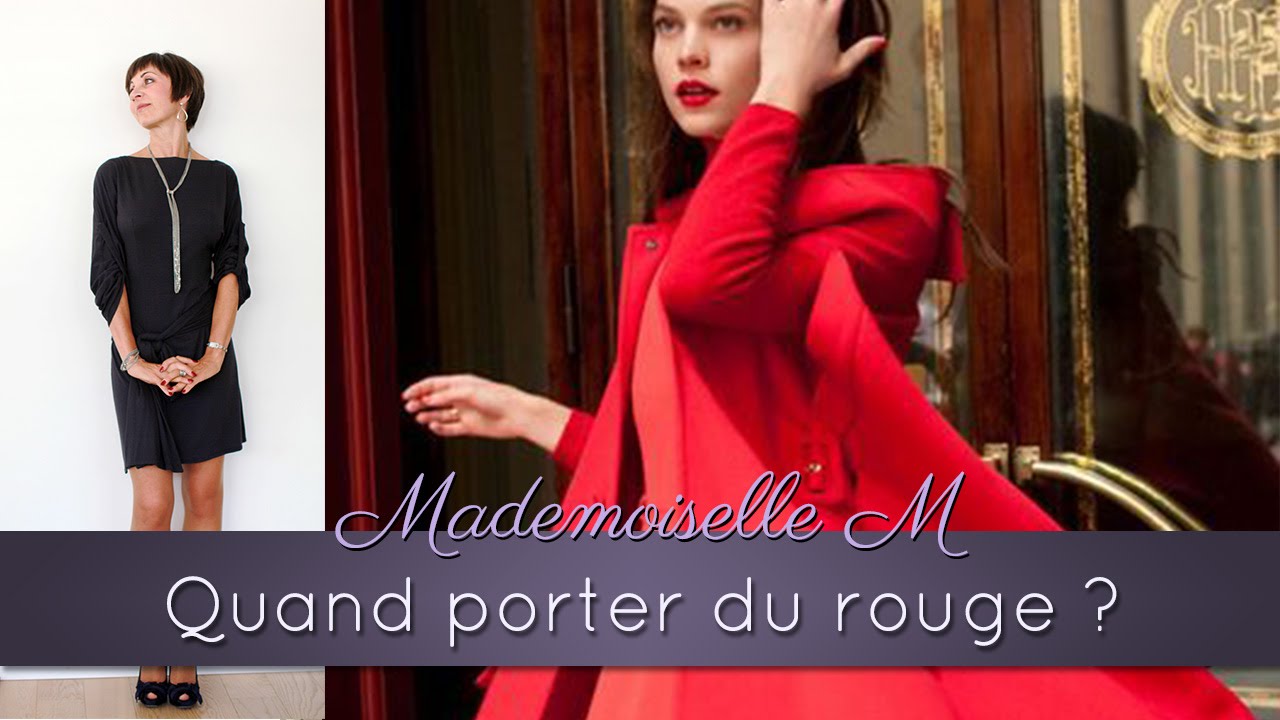 Quand porter du rouge ?