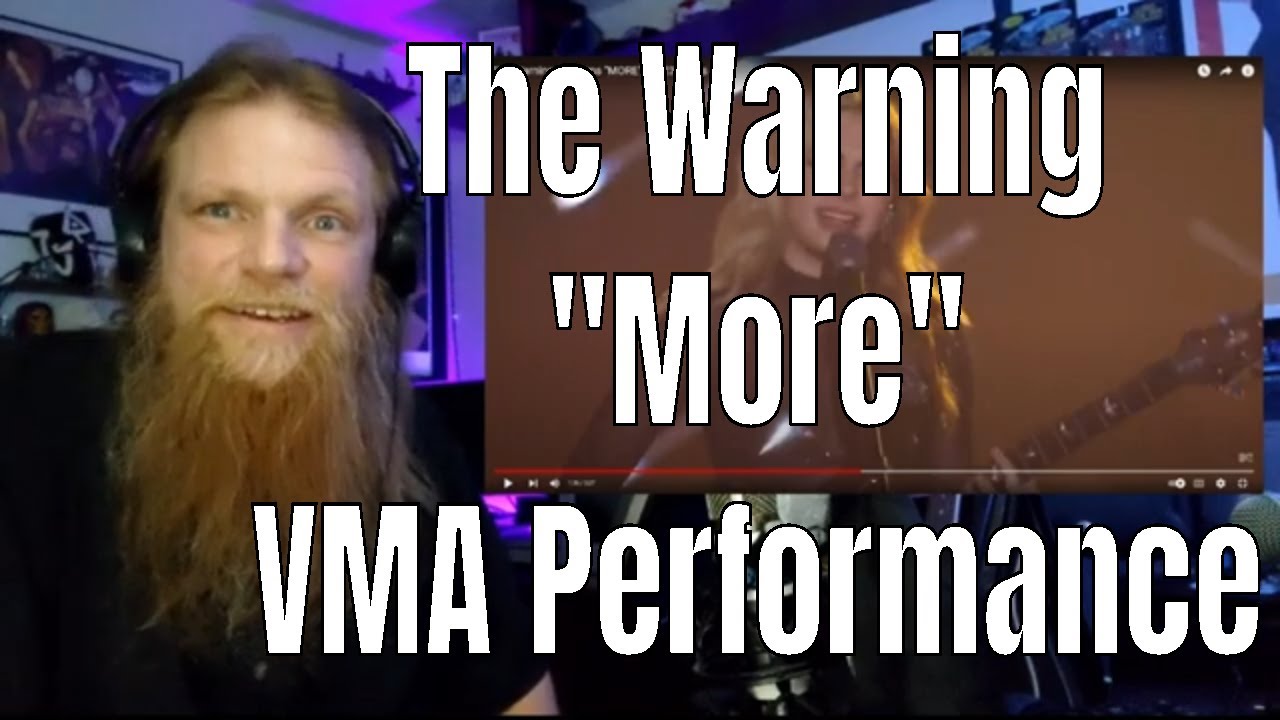 THE WARNING - More (VMA Performance) REACTION | Metal Head DJ Reacts