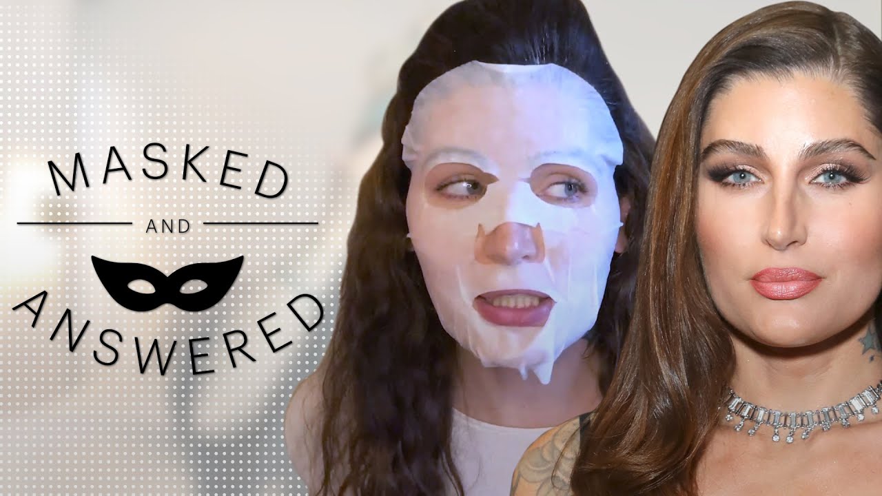Trace Lysette Reveals the Craziest Beauty Treatment She's Tried | Masked And Answered | Marie Claire