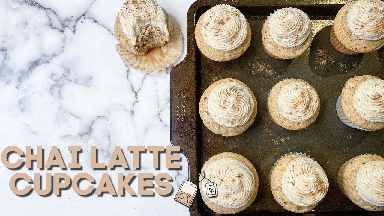 Chai latte cupcakes recipe