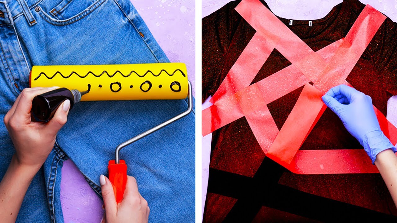 Cool Bleach And Dye Hacks To Upgrade Your Clothes