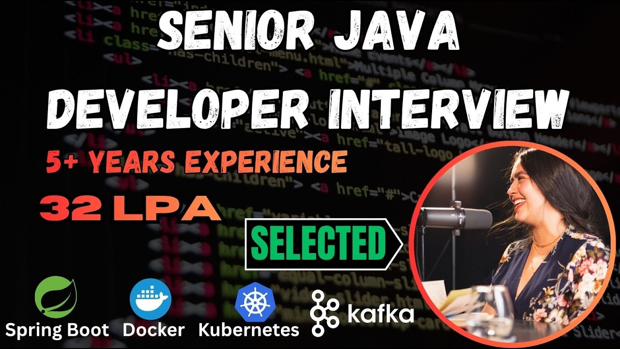 Собеседование по Java Spring Boot в режиме реального времени | 32 рупии LPA | Микросервисы Kafka ...