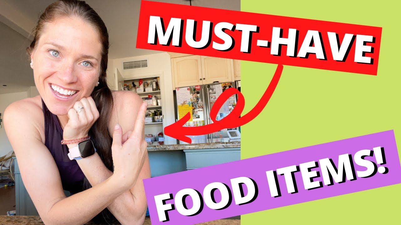 Must-have Food Items in Your Kitchen