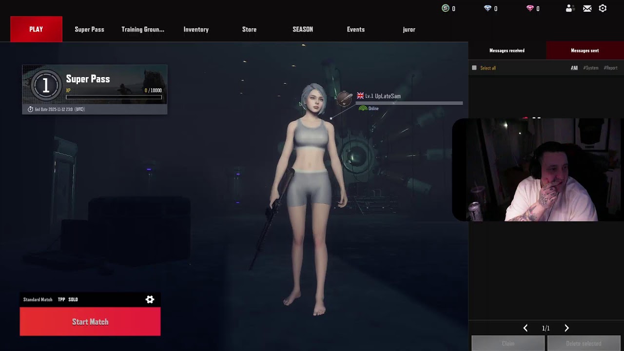 Up Late Sam Live Stream