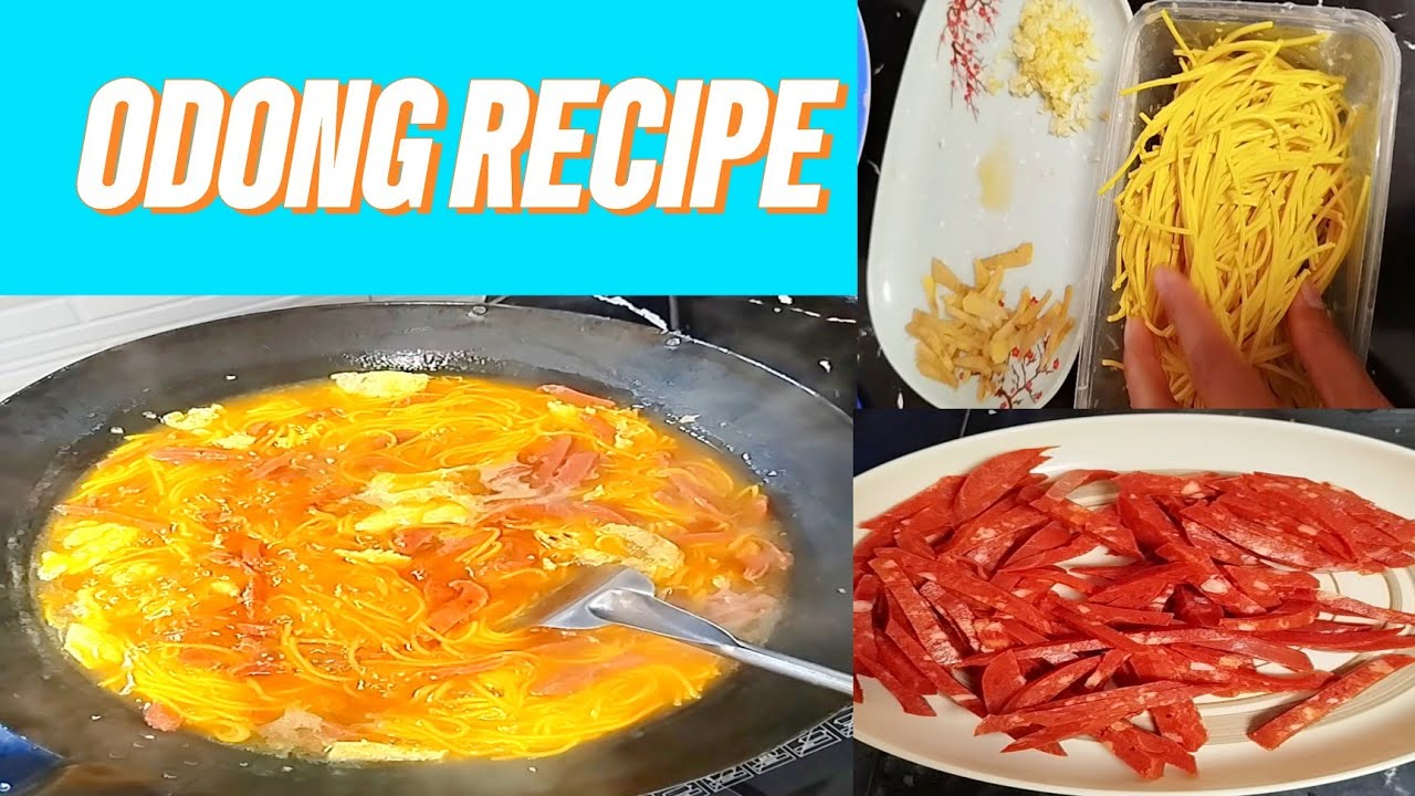 Рецепт ОДОНГ с болонской колбасой/вкусно и идеально подходит для вашего бюджета