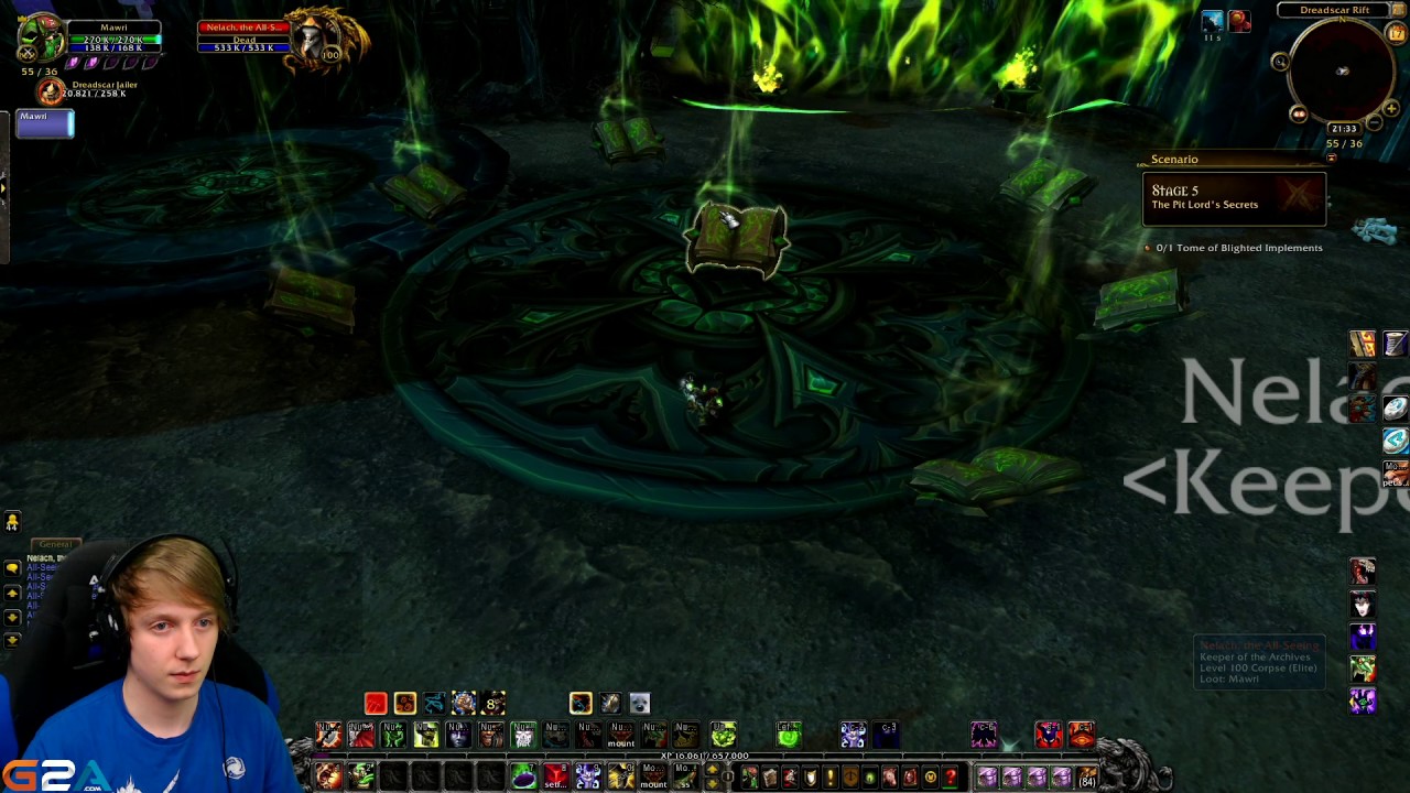 AFFLICTION WARLOCK - World of Warcraft: Legion