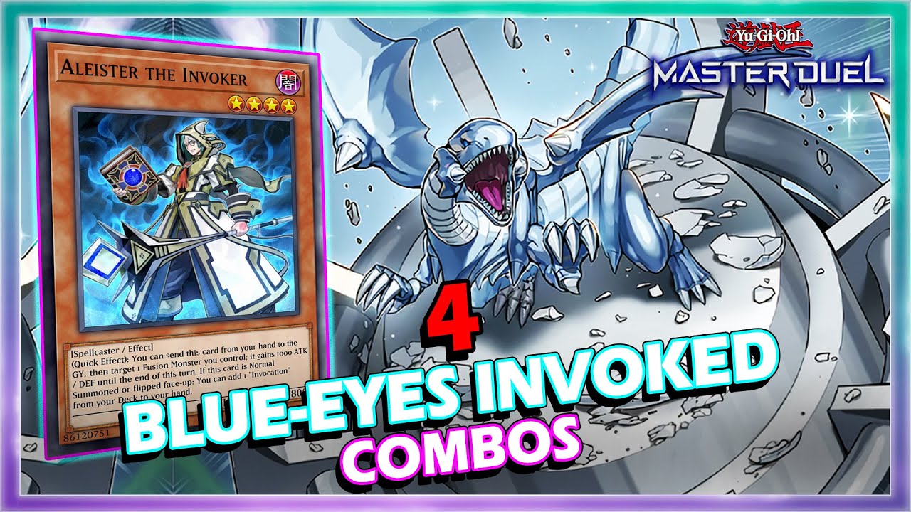 4 BLUE-EYES INVOKED MUST KNOW COMBOS IN YUGIOH MASTER DUEL
