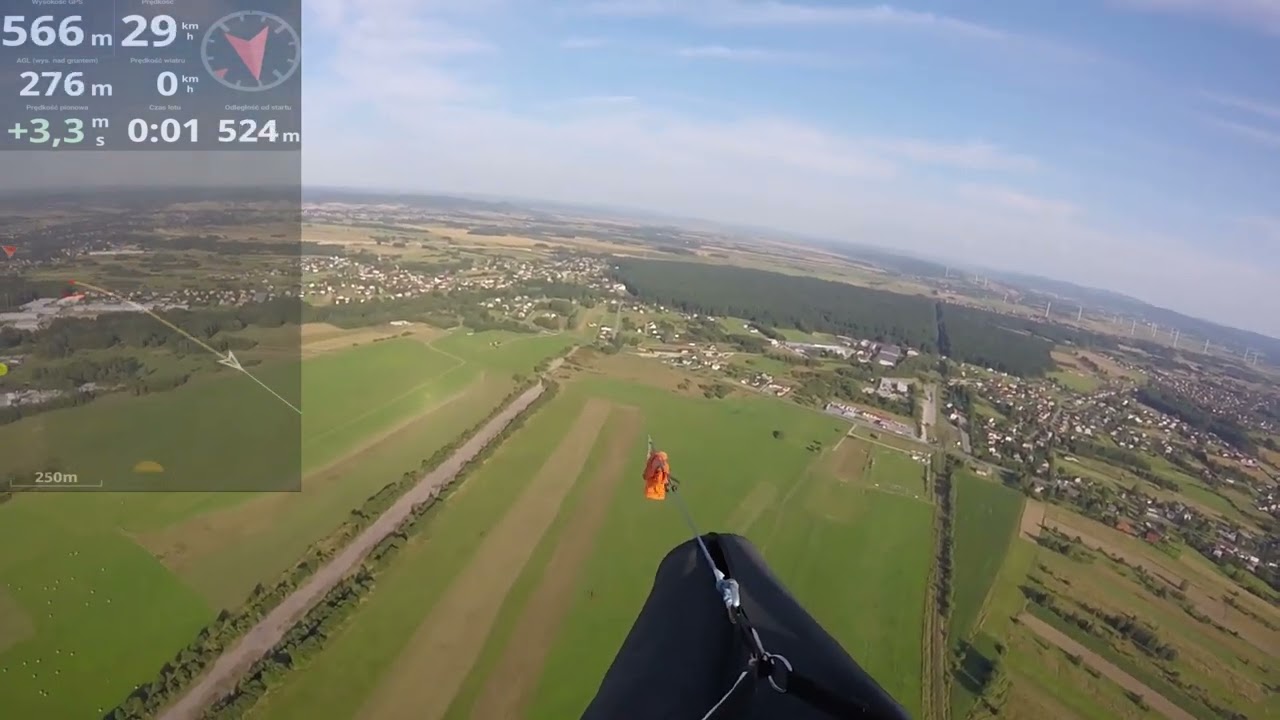 DIY self electric paragliding winch v.1 -( long line, calm conditions )