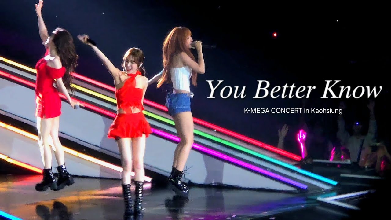 4K | 240713 Red Velvet 레드벨벳 - You Better Know | K-MEGA CONCERT in Kaohsiung (Taiwan) #redvelvet