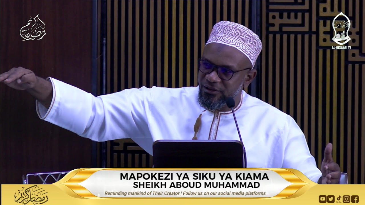 📺🛑LIVE: UZURI WA SIKU YA KIAMA | MAPOKEZI YA SIKU YA KIAMA | SHEIKH ABOUD MUHAMMAD