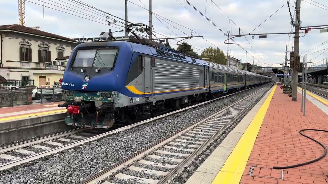 Tanti treni e strombazzate a Firenze Campo di Marte!