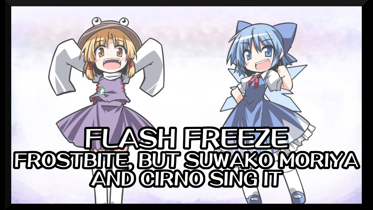 Flash Freeze - Frostbite [Touhou Vocal Mix] / but Suwako and Cirno sing it - FNF Covers