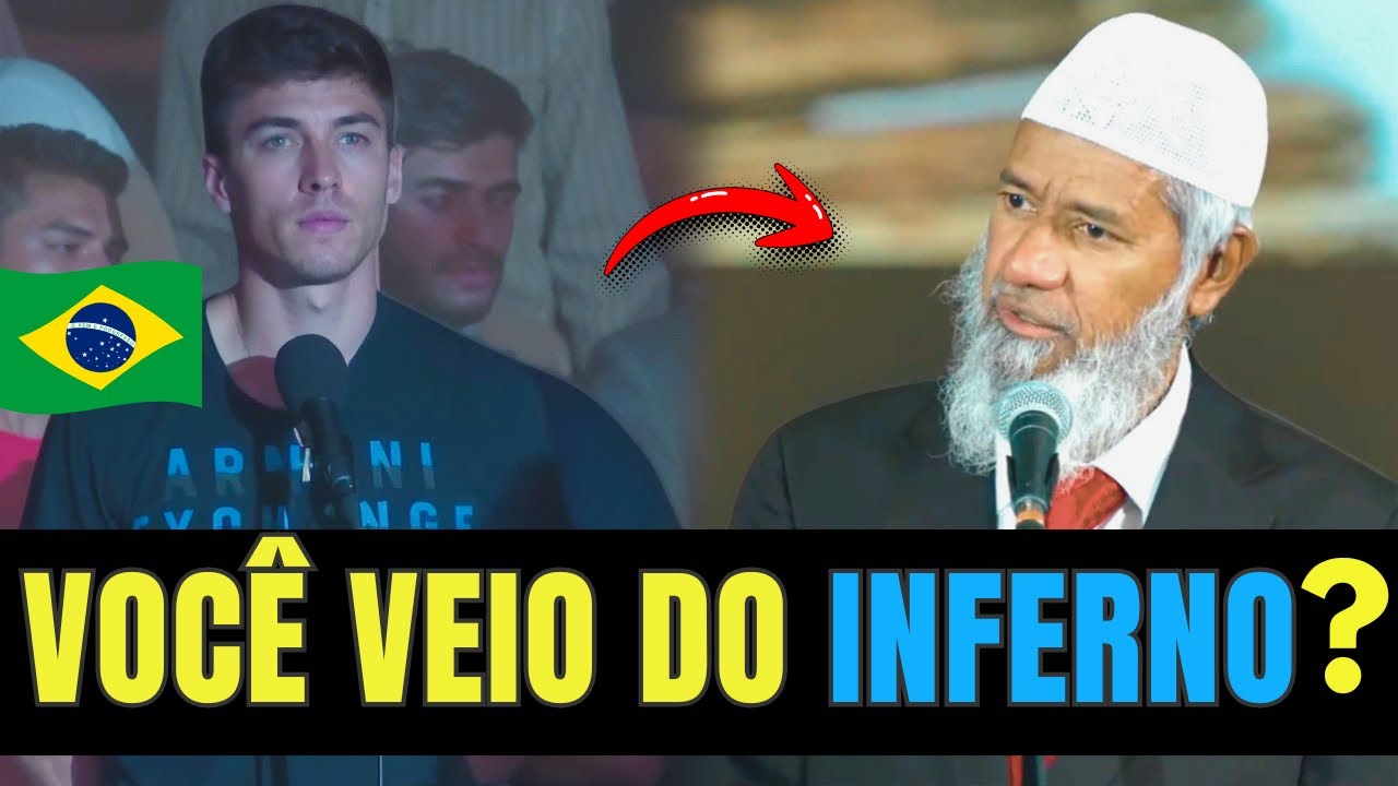 Uhulll! Cristão BRASILEIRO Enfrenta Muçulmano na TV| Ele o Desafiou- Explodiu