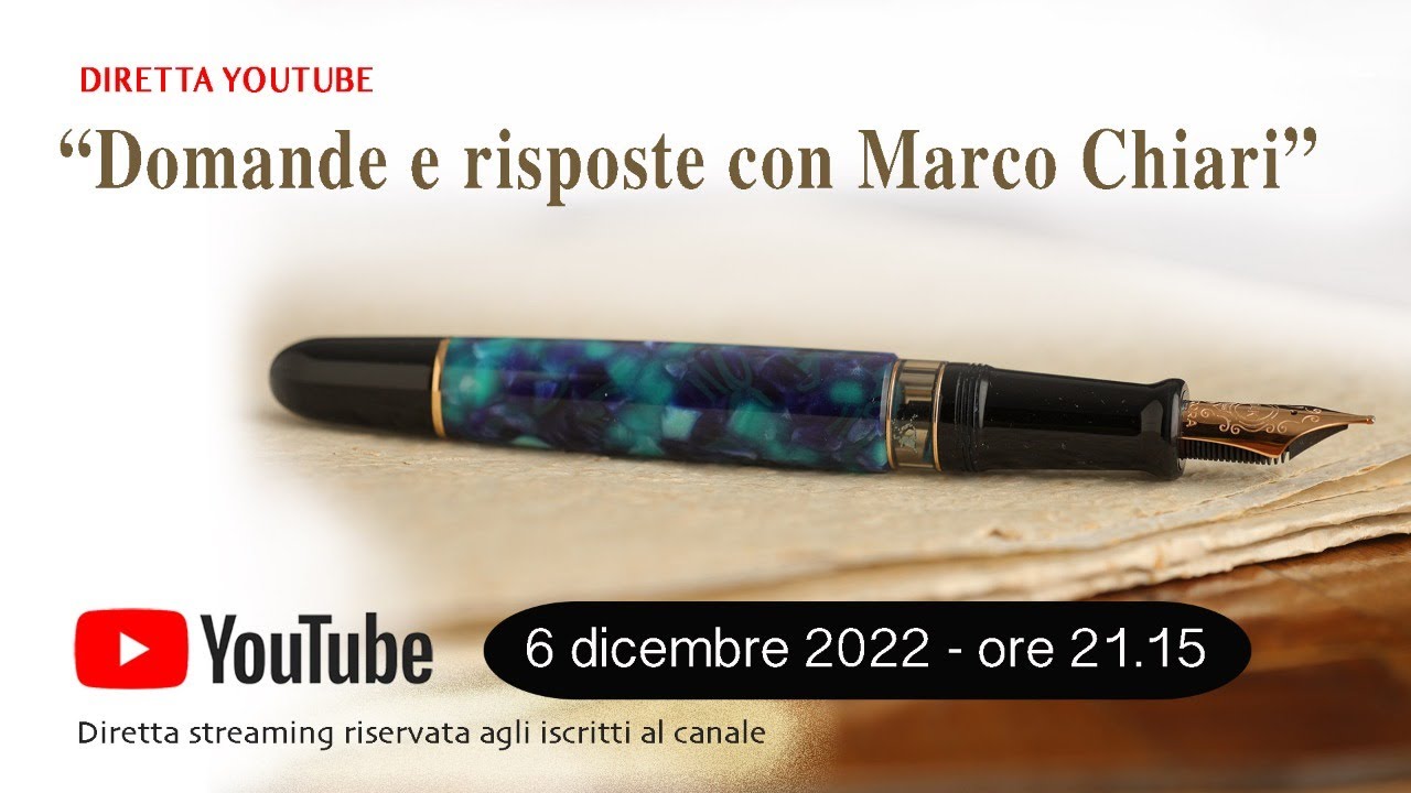 Domande e risposte con Marco Chiari