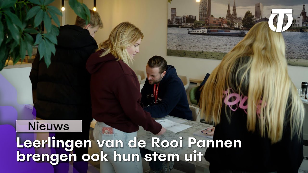 Scholieren de Rooi Pannen brengen ook hun stem uit - Nieuws