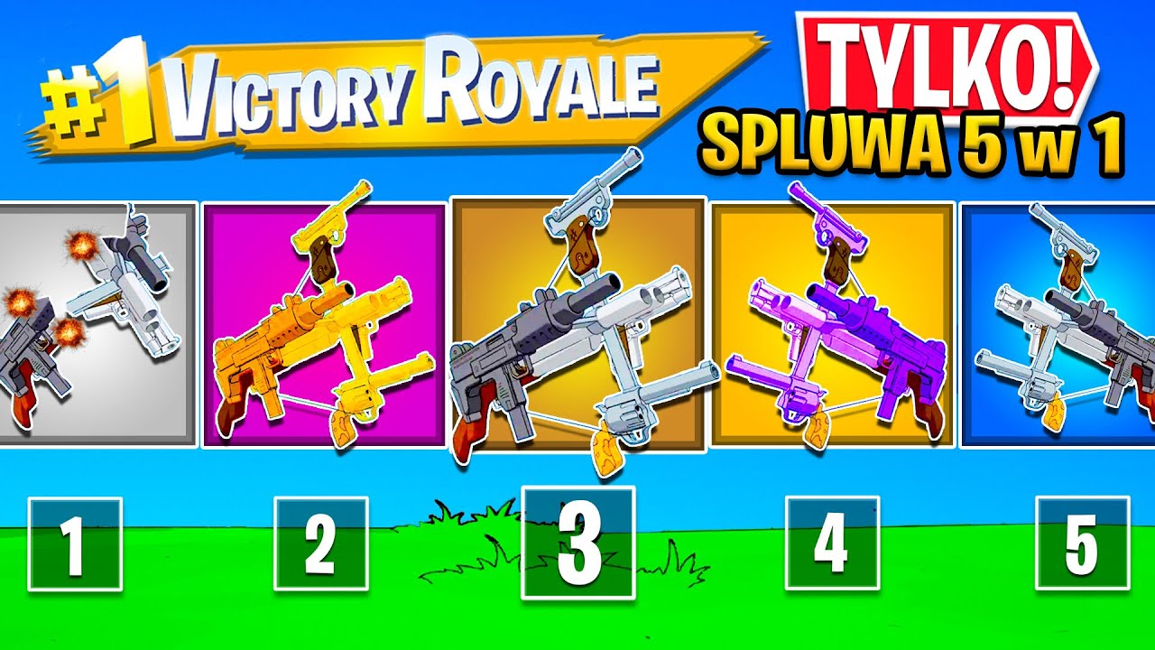 TYLKO SPLUWA 5 w 1 CHALLENGE w Fortnite