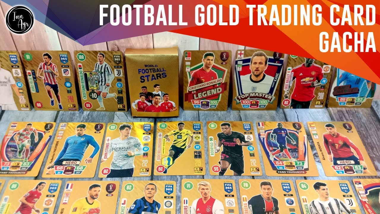 [ REVIEW ] World Football Stars TCG Gold Kartu Trading Card Game CR7 Cristiano Ronaldo Lionel Messi