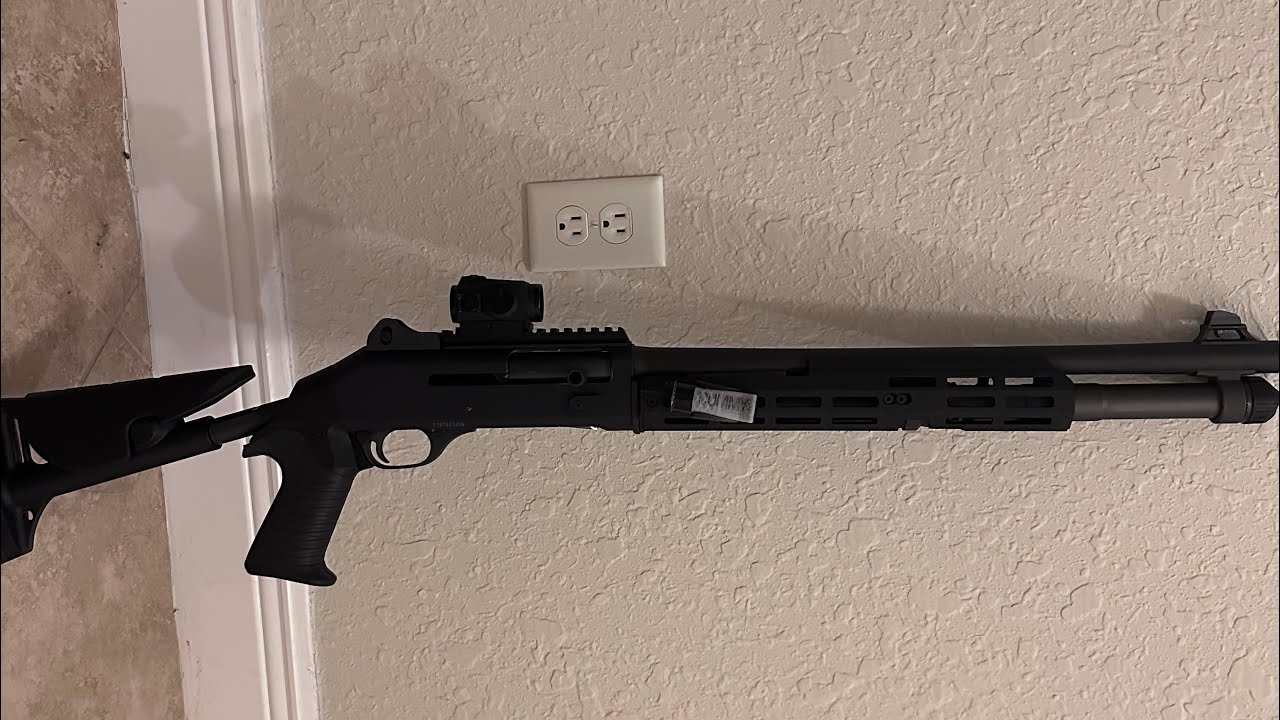 Benelli M4 Midwest Industries расширила возможности установки направляющей M-Lok и опробовала её ...