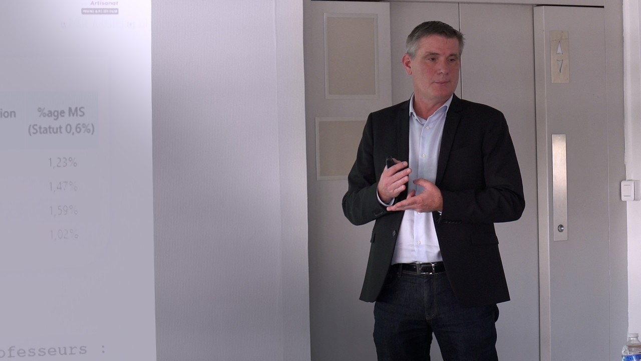 Présentation de la CMA par Eric Sanchez, Directeur des Ressources Humaines CMA PACA