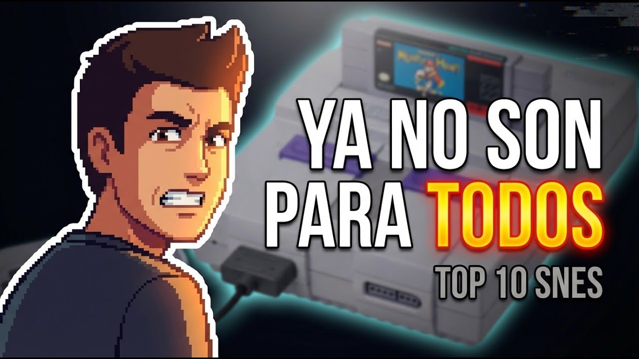 Top 10 Juegos de SNES: Geniales en los 90, Frustrantes Hoy y Por Que?