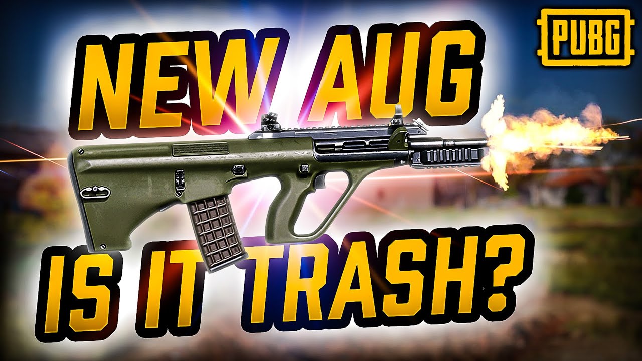 Trying The NEW AUG! - PUBG