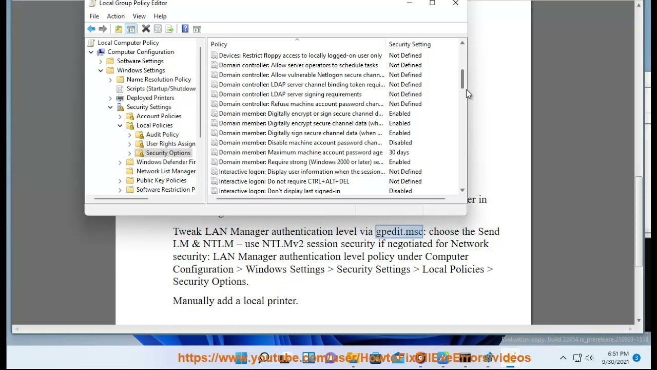 Fix Windows cannot connect to the Shared Printer on Windows! 0x0000011B? (2023 Updated)