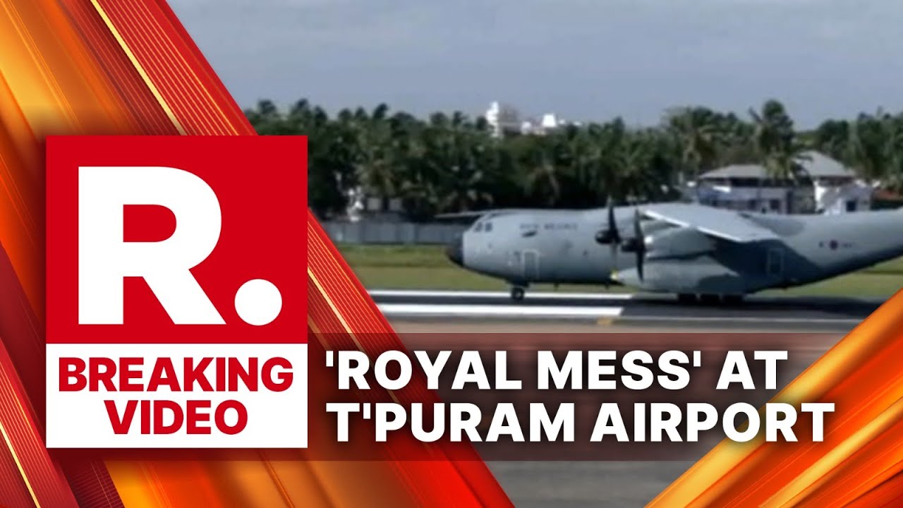 Breaking News: Standerd British F-35B Fighter Jet Moved From Thiruvananthapuram Airport