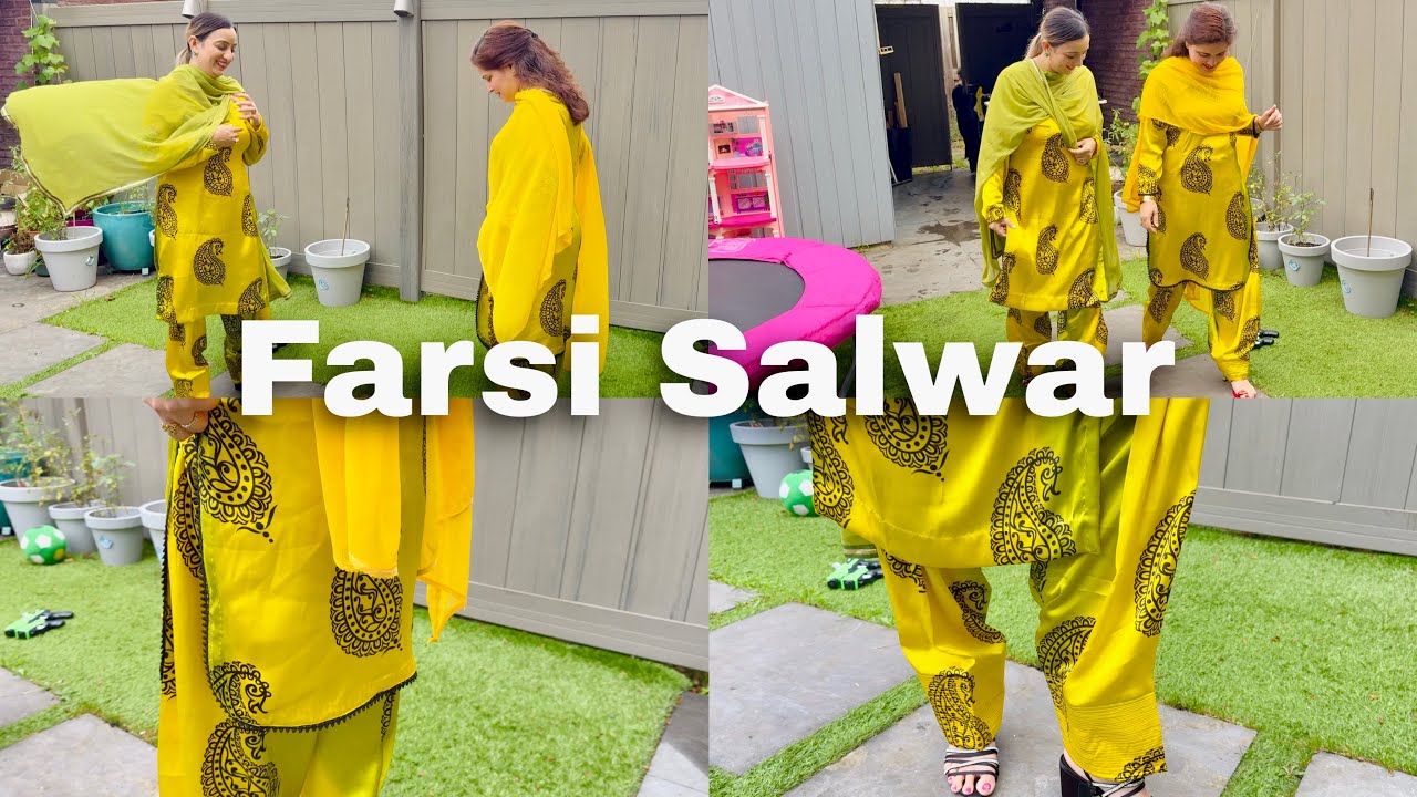 ‼️ Twinning Suit With My Sis ♥️🔥We made Farsi Salwar Design 😍..!!