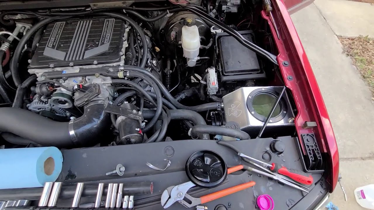 2018 Sierra LT4 Supercharger Custom Intercooler Tank