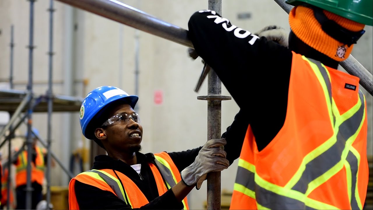 Scaffolding, Drywalling, Framing: MCSC and Northpine Foundation career training