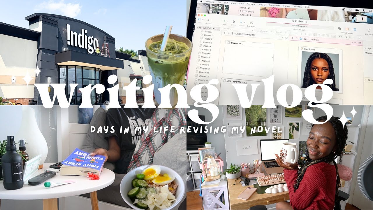 days in my life as a writer🖊️☕️ cozy and productive writing vlog