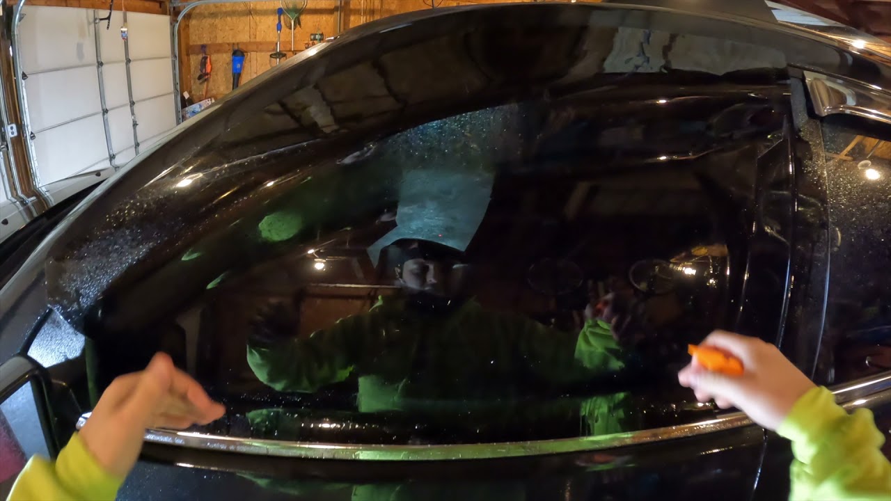 How To Hand Cut Window Tint With Visors!
