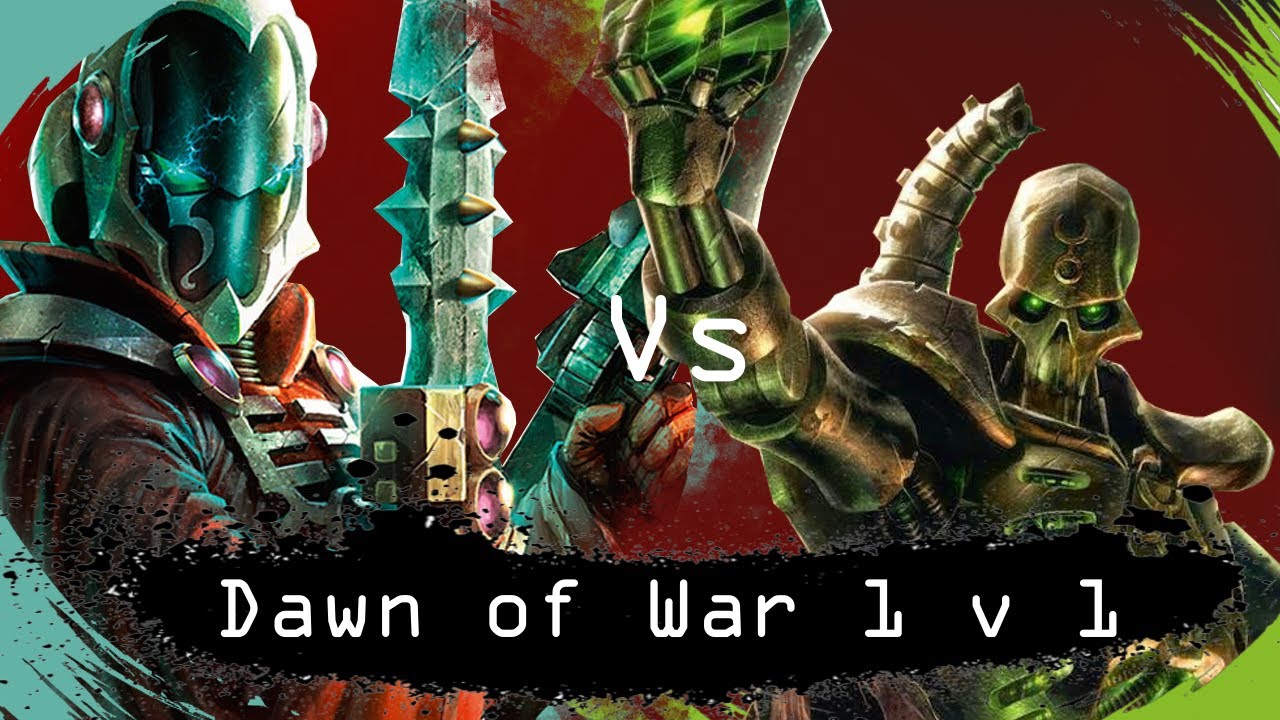 Dawn of War Soulstorm 1 v 1 Эльдар (BADdredick) против Некронов (Forgotten)