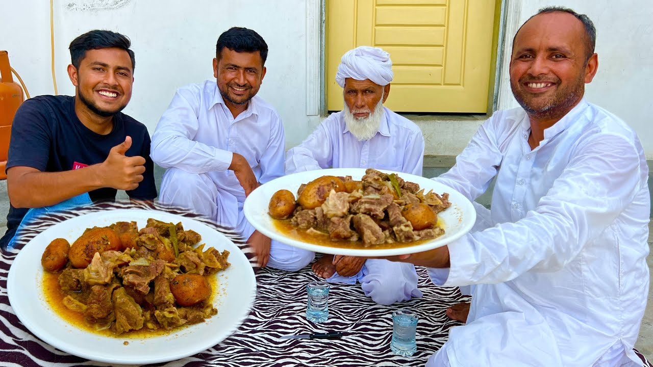 Beef Rosh | Namkeen Gosht Recipe | Traditional Balochistan and KPK Rosh | Village Food Secrets