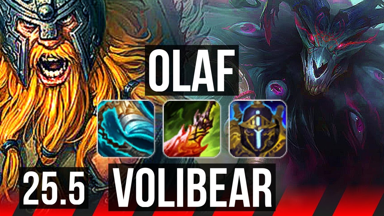OLAF vs VOLIBEAR (TOP) | KR Master | 25.5