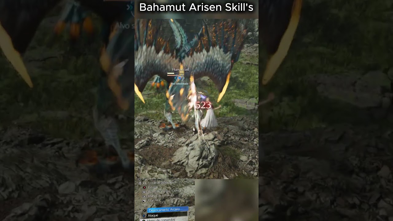 INSANE SKILLS of Bahamut Arisen! FF7 Rebirth